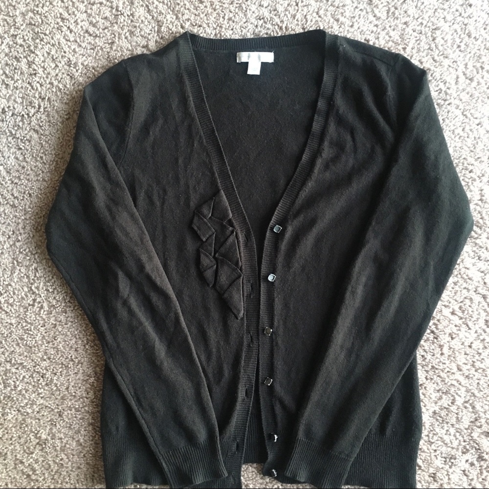 NY&C Black Cardigan- Womens Small
